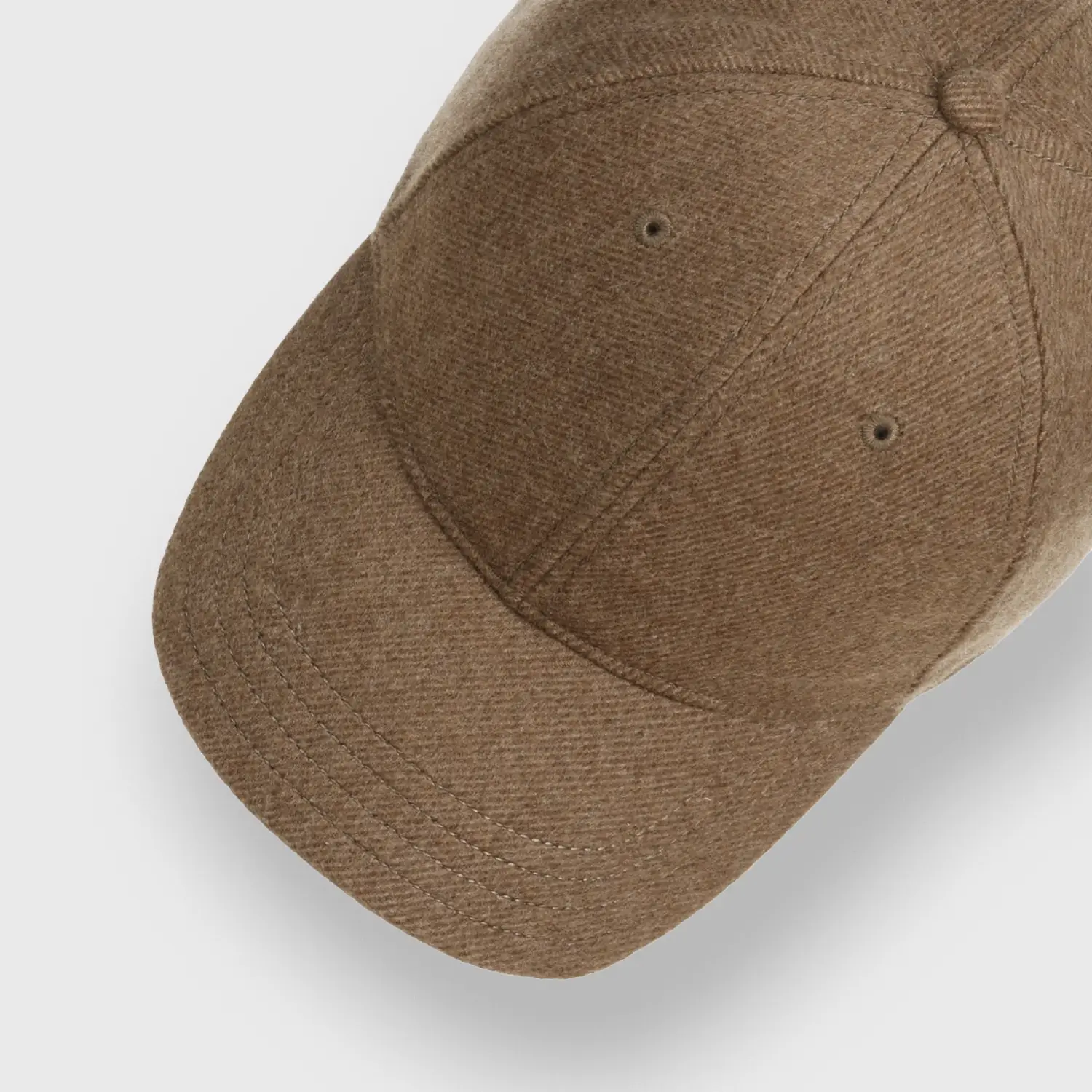 Premium cap kasjmir zandkleur stetson top shot.