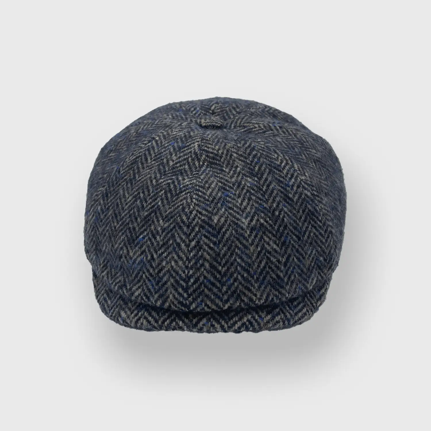 The mechanic newspaper boy cap virgin wool Alfonso D'este, front