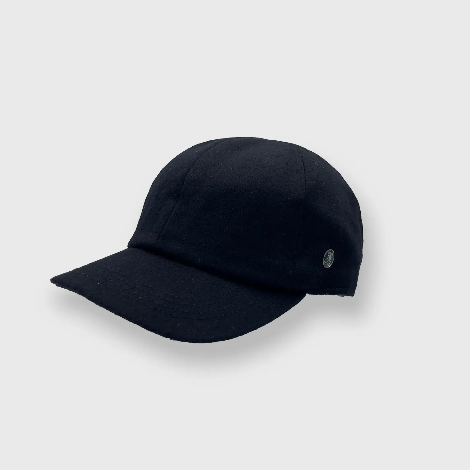 Casquette "The pitcher" en laine noire Lode City sport – Image 2