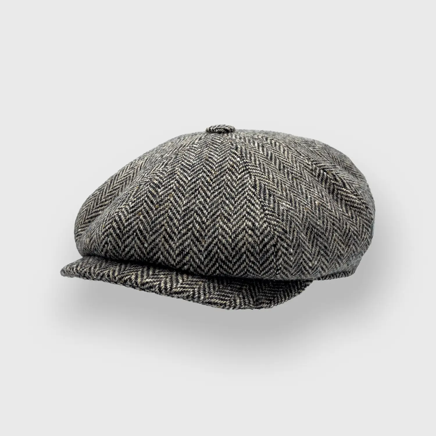 Casquette en tweed Donegal à chevrons "The mechanic" City sport – Image 2