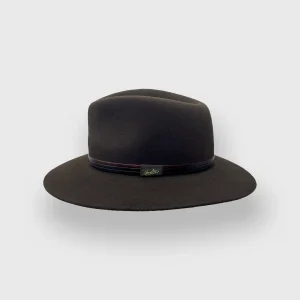"The traveller" brun chocolat Borsalino