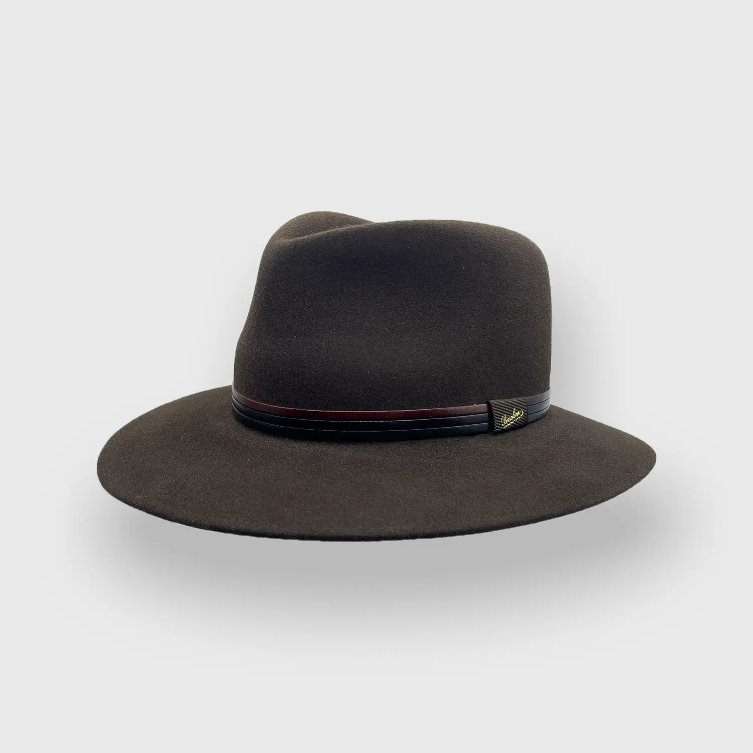 "The traveller" brun chocolat Borsalino – Image 2
