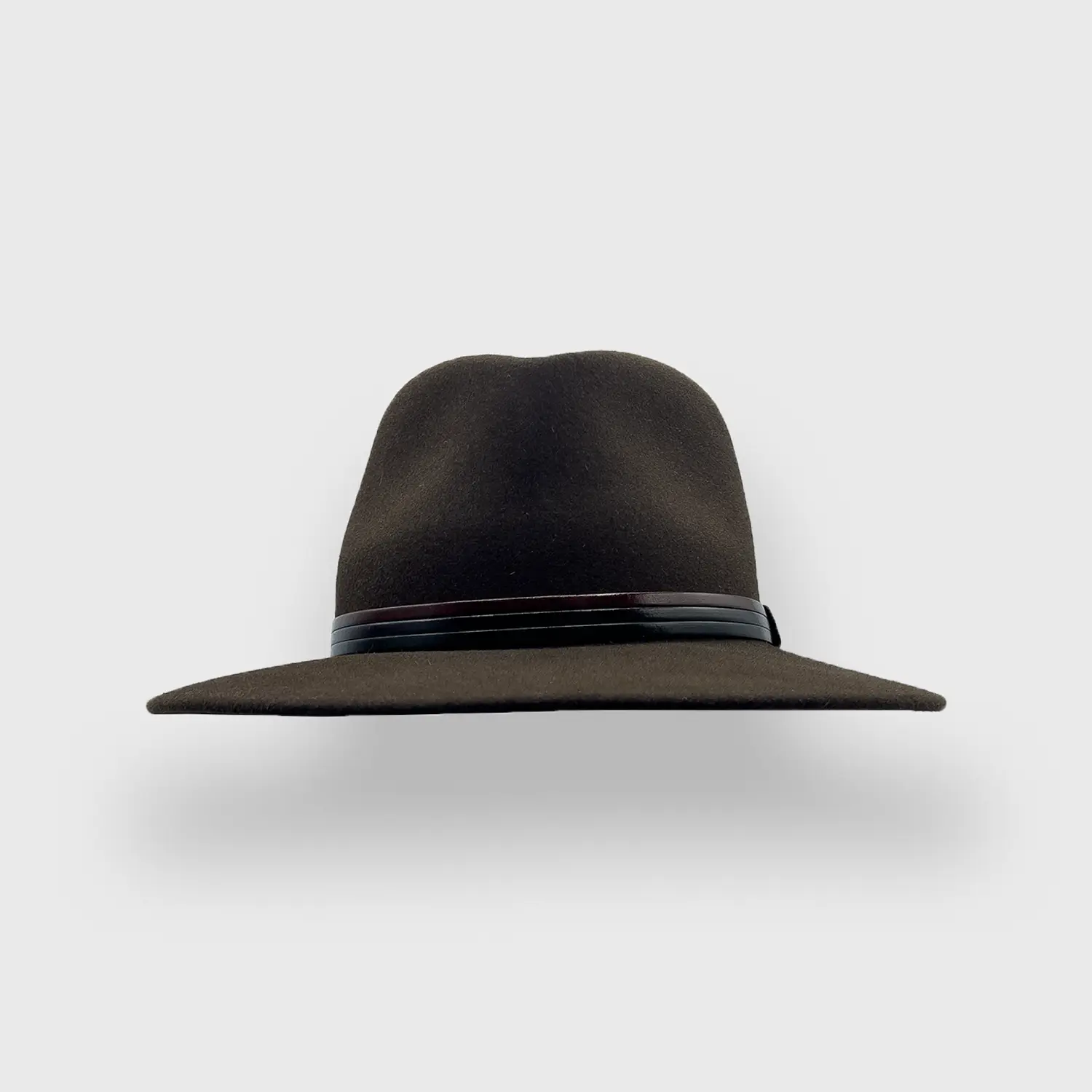 "The traveller" brun chocolat Borsalino – Image 3