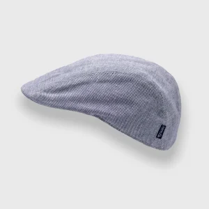 "Casquette en lin bleu Derby sport