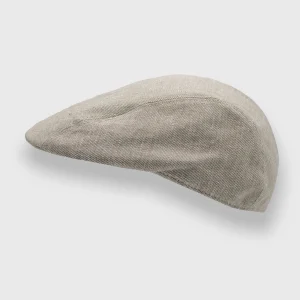 Casquette en lin "The handler" couleur sable Derby sport