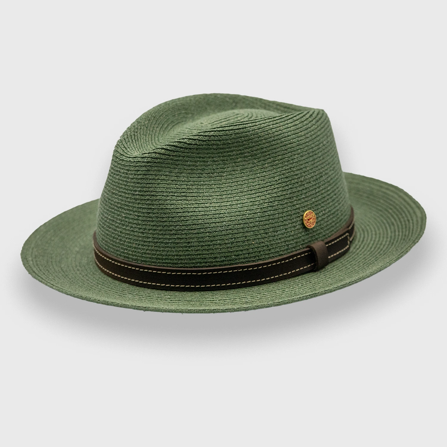 "The traveller" chapeau d'été pliable vert jungle Mayser – Image 2