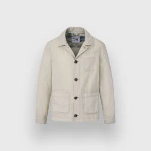 Gilet en lin naturel "Saint Tropez" S4