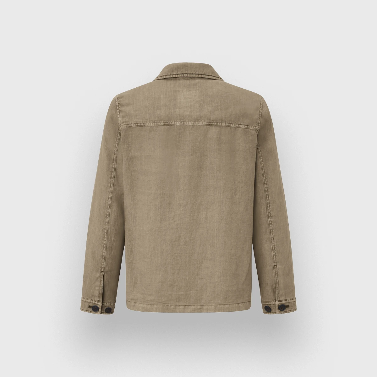 Cardigan en lin moka "Saint Tropez" S4 – Image 2