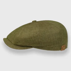 "The mechanic" olive green linen Stetson