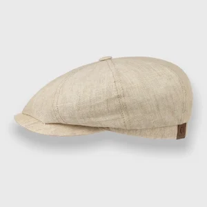 "The mechanic" cream linen Stetson