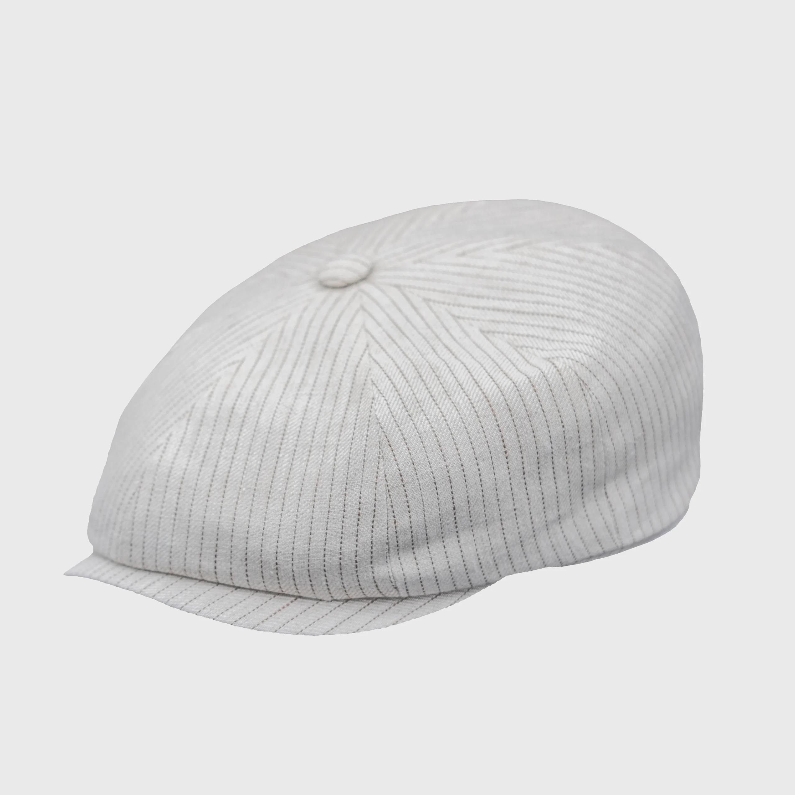 "The mechanic" cap white with stripe pattern Alfonso D. - Image 2