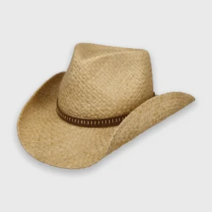 "The wanderer" chapeau western en raphia Stetson