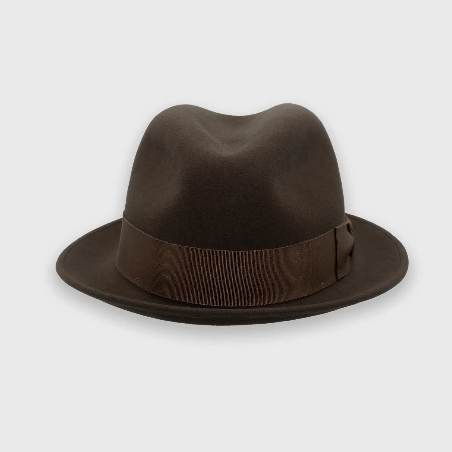 Hoed met furfelt feal in mokka kleur van het merk Bailey op de webshop van Harbor of men voorkant.
