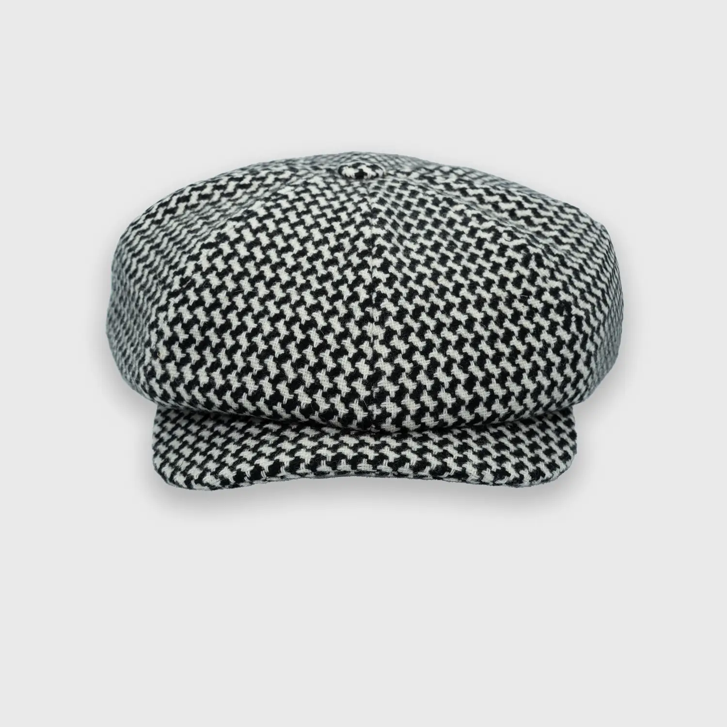 Casquette newspaper boy à motif singulier de la marque Alfonso D'este sur Harbor of Men, avant