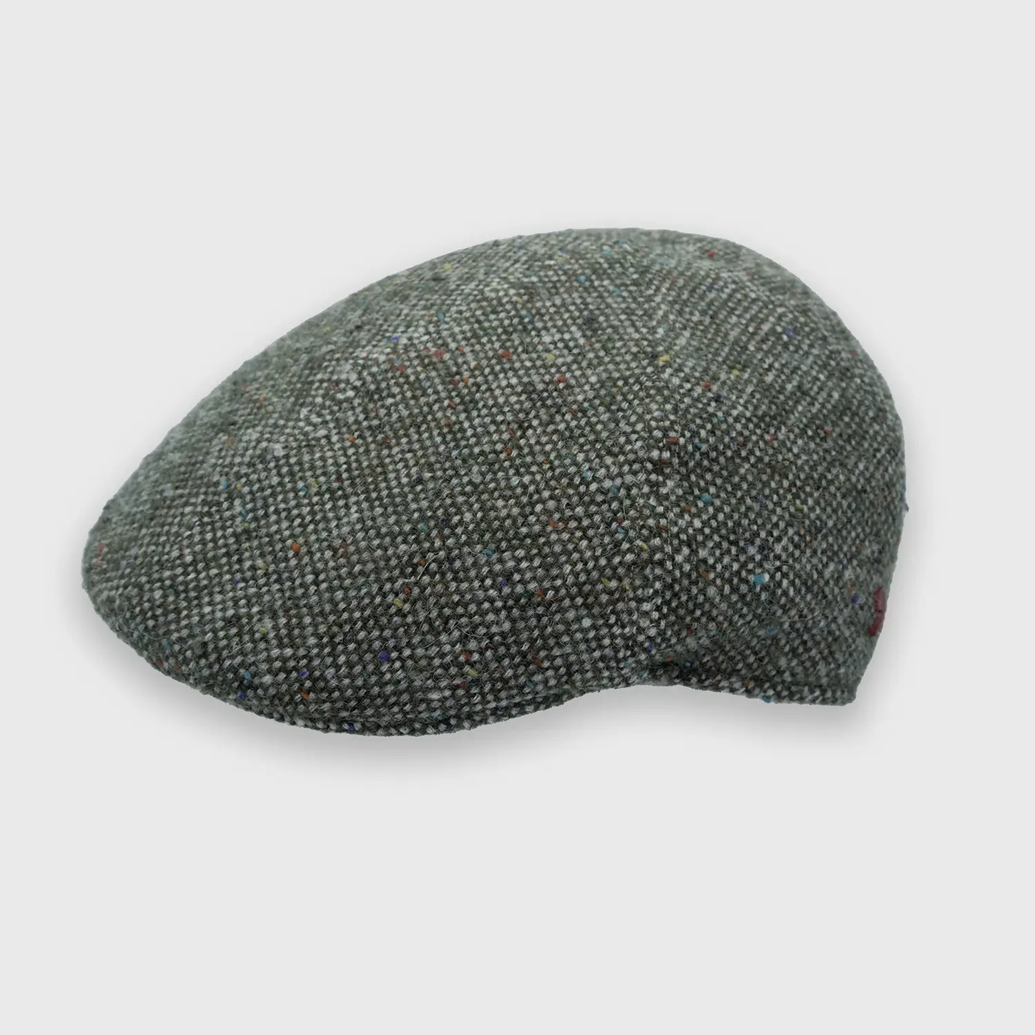 Speckled green wool cap by Alfonso D'este on Harbor of Men, tilted