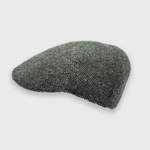 Casquette en laine vert moucheté de la marque Alfonso D'este sur Harbor of Men, vignette