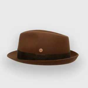 trilby in roestkleur van het merk Mayser op de webshop van Harbor of men thumbnail.