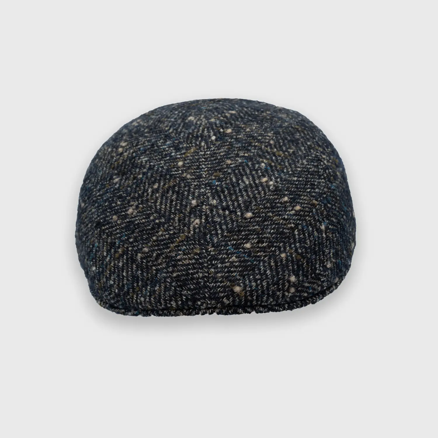 Speckled gray wool cap by Alfonso D'este on Harbor of Men, front