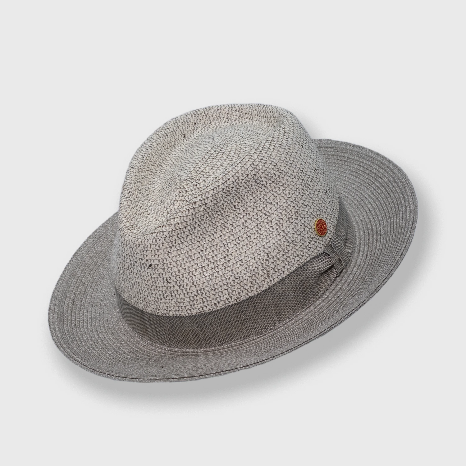 The don" crushable zomerhoed grijs Mayser, gekanteld