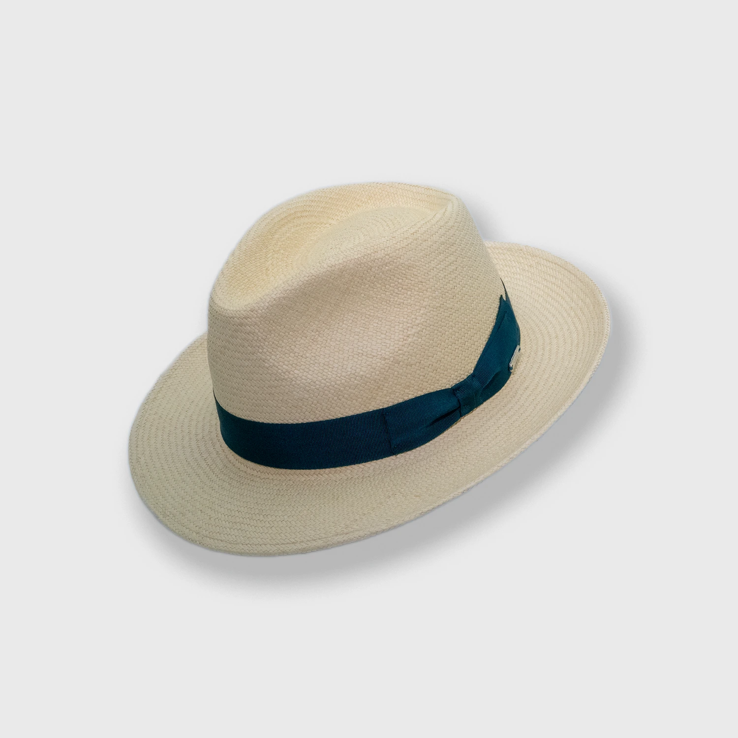 Chapeau panama The don à ruban vert émeraude, Fernandez y Roche, incliné