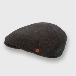 Cap made from brown wool by Mayser, thumbnail