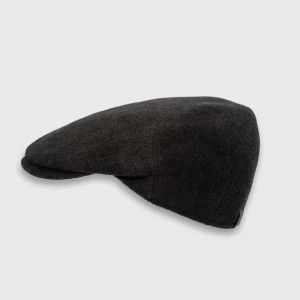 Casquette plate classique en laine, de la marque Derby Sport, brun foncé, sur la boutique Harbor of Men, vignette