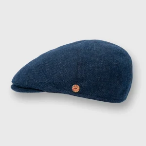 Casquette bleu-vert de la marque Mayser en laine et cachemire, vignette