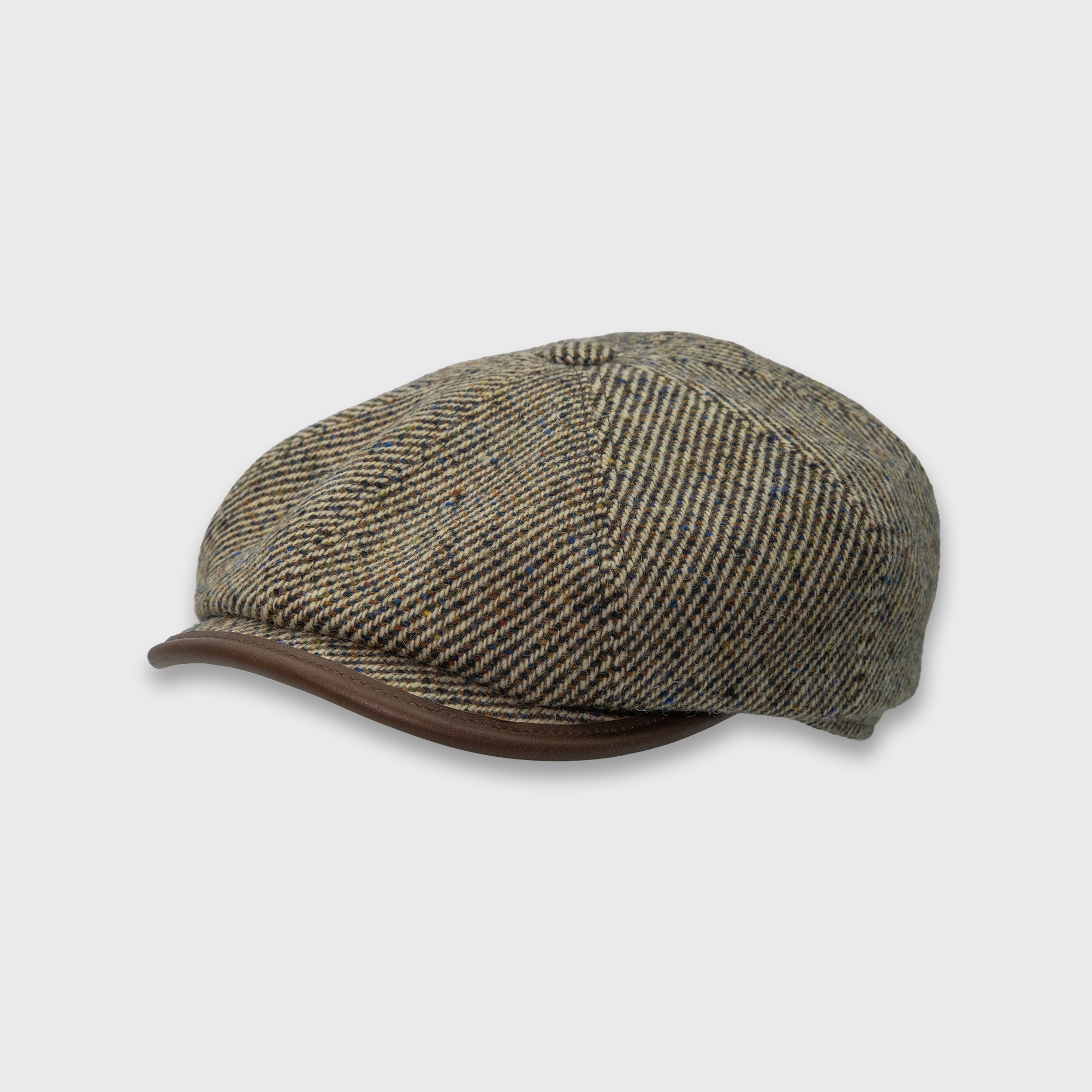 The mechanic avec accent en cuir Stetson, incliné