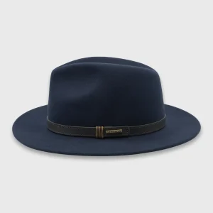 The traveler: litefelt royal blue Stetson