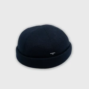 navy docker muts gemaakt uit viscose door het merk Marone