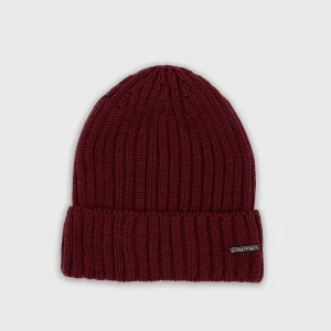 Bonnet mérinos rouge