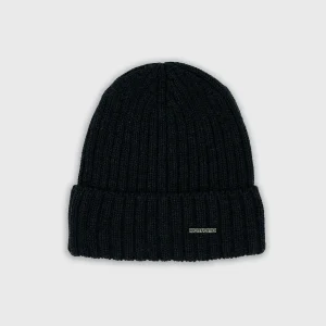 Bonnet mérinos noir