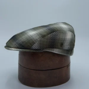 The handler casquette plate à carreaux verts City Sport