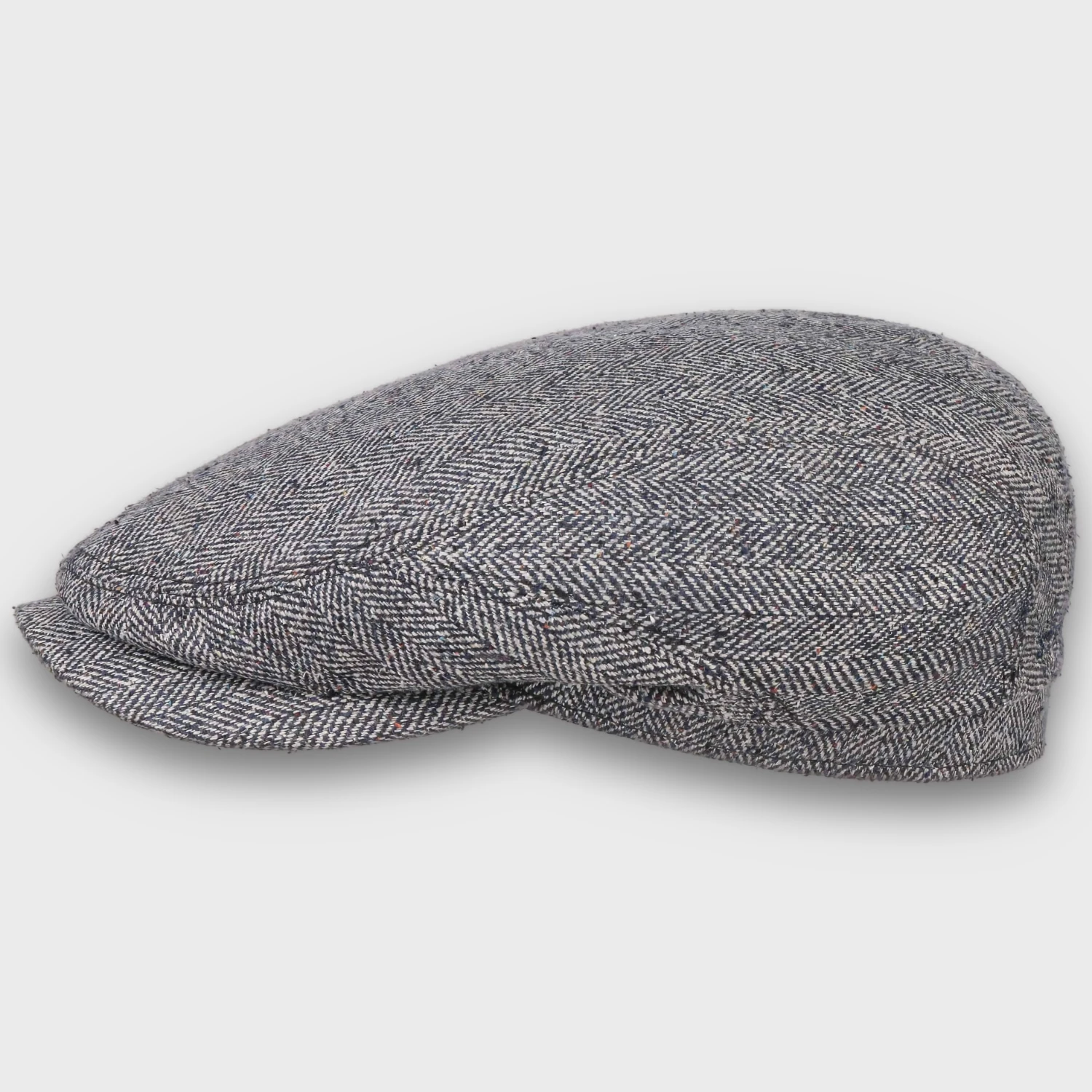 Casquette plate The handler en soie, gris bleu, Stetson