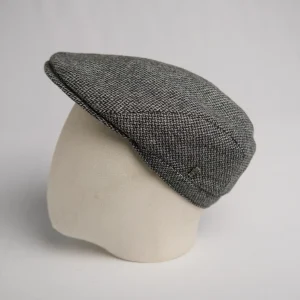 Flatcap City Sport, forme moderne, en pure laine vierge grise, thumbnail.